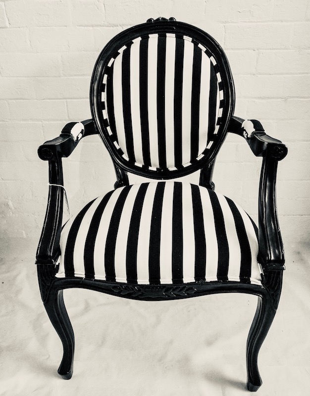 Balloon-Back-Arm-Chair-BlackandWhite-Stripe-Gerard-Lane-Furniture-LeForge-Willoughby-Sydney.IMG_3675