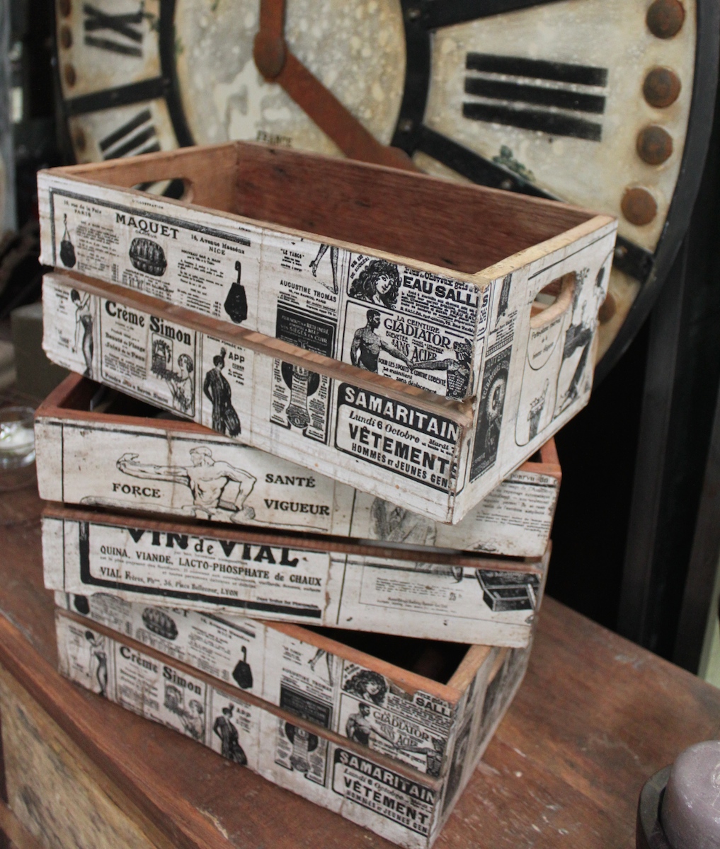 Homewares and Accessories : French Newspaper Box